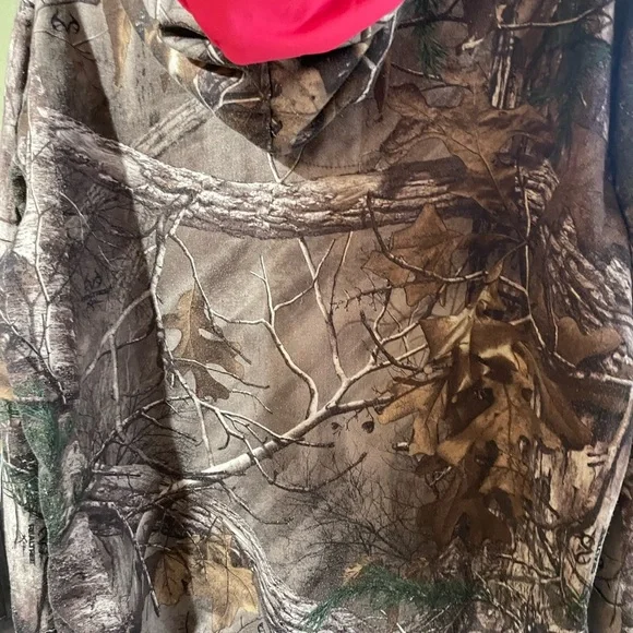 Realtree and Mossy Oak Women's Performance Camo Pullover Hoodie size X-Large - Picture 6 of 9